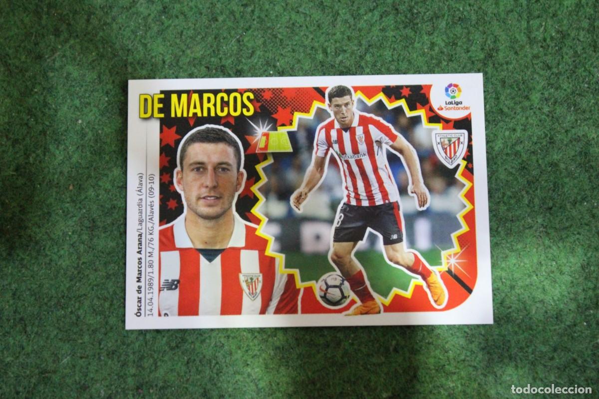 Cromos de f&uacute;tbol: 3 DE MARCOS ATHLETIC CLUB LIGA ESTE 2018-19 2018 2019 18 19 LALIGA SANTANDER