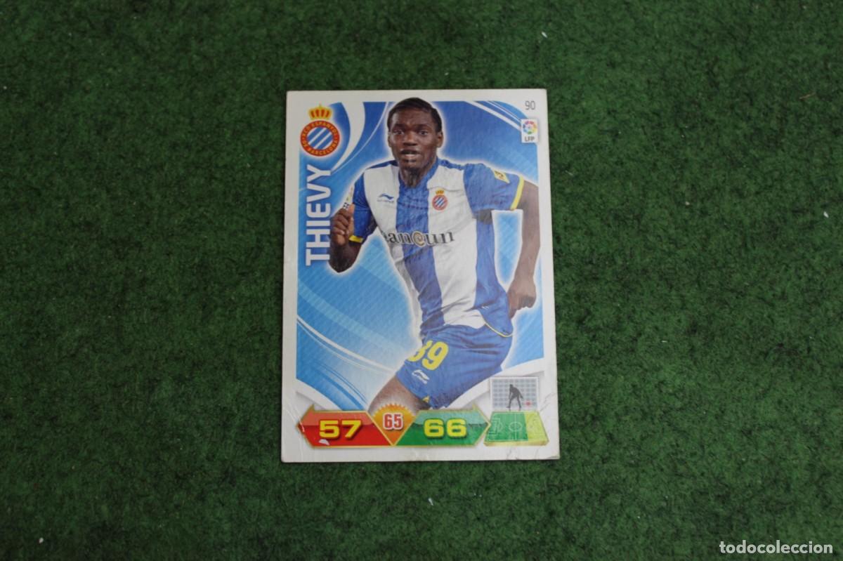 Cromos de f&uacute;tbol: 90 THIEVY RCD ESPANYOL ADRENALYN XL 2011 2012 11 12 LALIGA SANTANDER