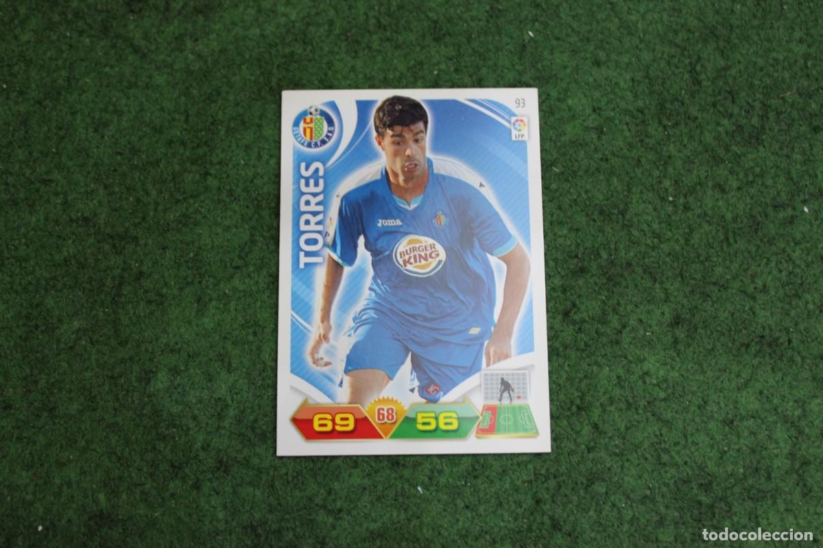 Cromos de f&uacute;tbol: 93 TORRES GETAFE CF ADRENALYN XL 2011 2012 11 12 LALIGA SANTANDER