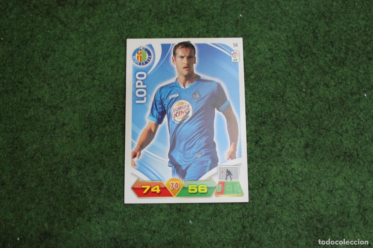 Cromos de f&uacute;tbol: 94 LOPO GETAFE CF ADRENALYN XL 2011 2012 11 12 LALIGA SANTANDER