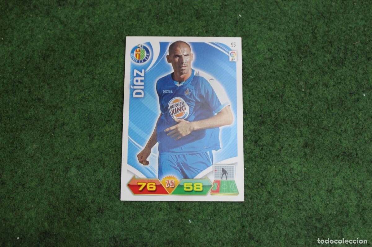 Cromos de f&uacute;tbol: 95 D&Iacute;AZ GETAFE CF ADRENALYN XL 2011 2012 11 12 LALIGA SANTANDER