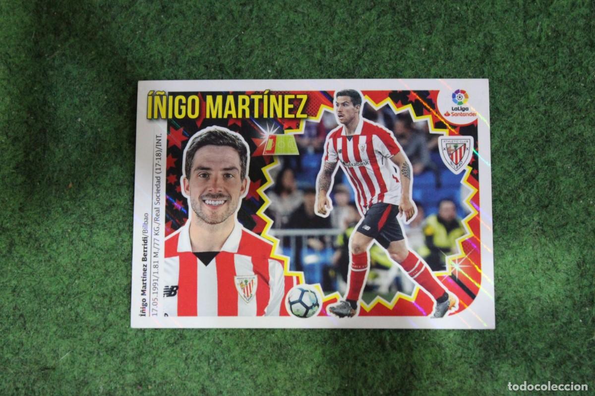 Cromos de f&uacute;tbol: 5 &Iacute;&Ntilde;IGO MART&Iacute;NEZ ATHLETIC CLUB LIGA ESTE 2018-19 2018 2019 18 19 LALIGA SANTANDER
