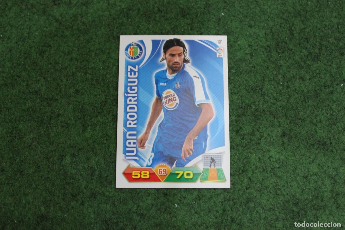 Fu&szlig;ball-Sticker: 101 JUAN RODR&Iacute;GUEZ GETAFE CF ADRENALYN XL 2011 2012 11 12 LALIGA SANTANDER