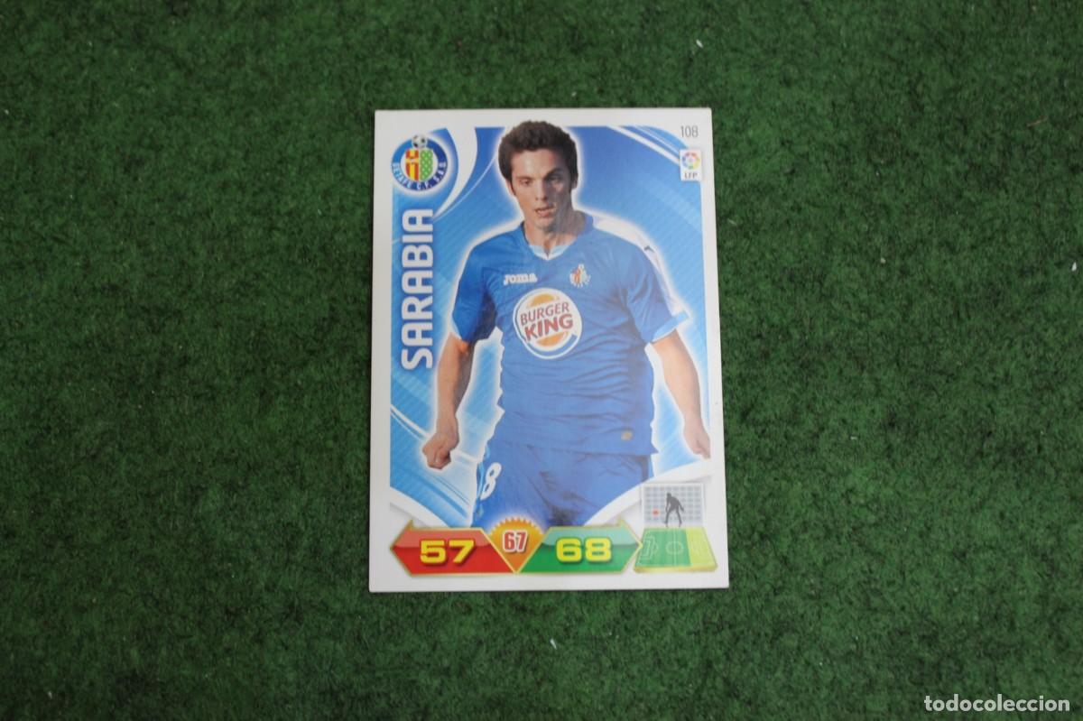 Figurine di Calcio: 108 SARABIA GETAFE CF ADRENALYN XL 2011 2012 11 12 LALIGA SANTANDER