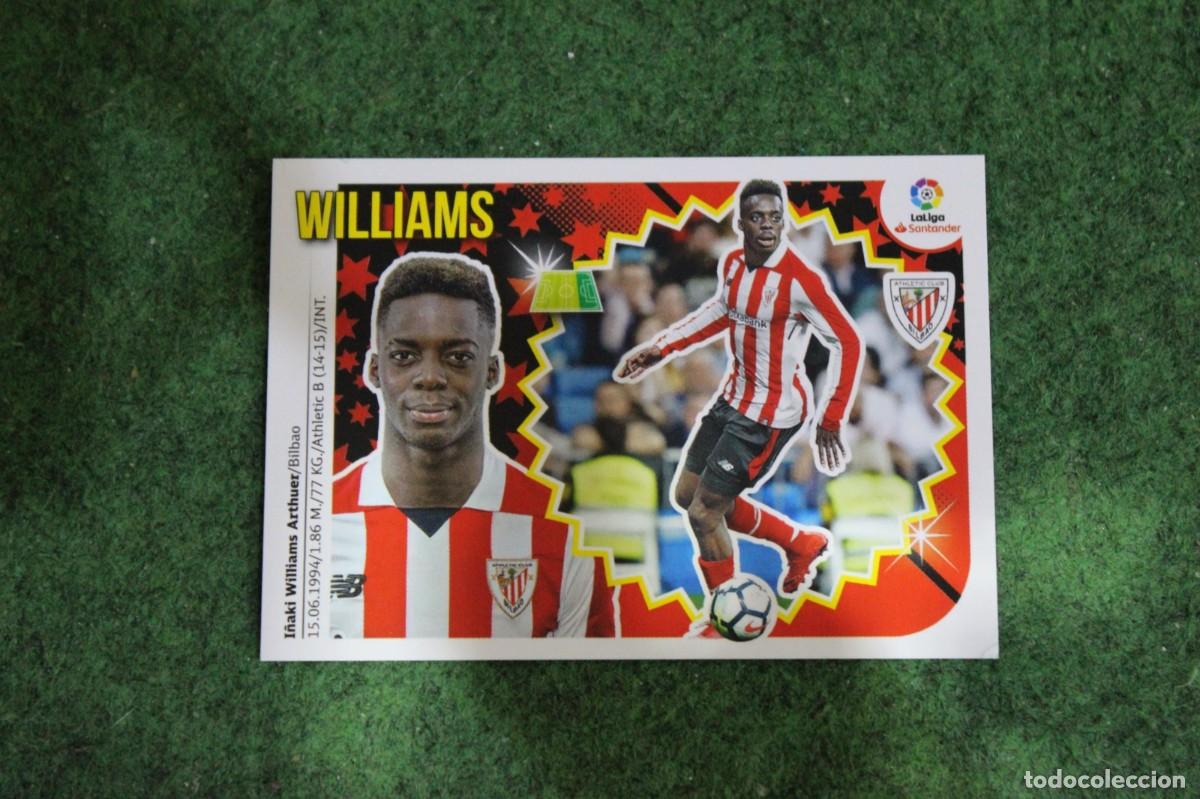 Fu&szlig;ball-Sticker: 15 WILLIAMS ATHLETIC CLUB LIGA ESTE 2018-19 2018 2019 18 19 LALIGA SANTANDER