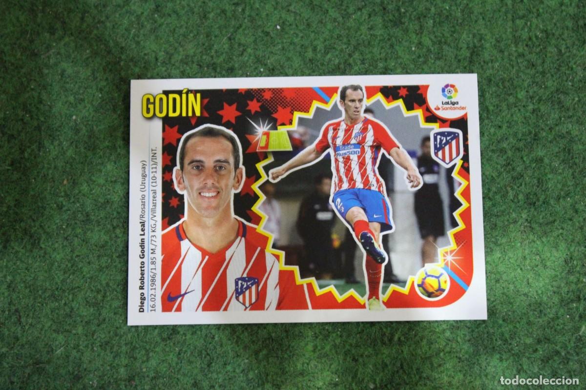 Cromos de f&uacute;tbol: 4 GOD&Iacute;N ATL&Eacute;TICO DE MADRID LIGA ESTE 2018-19 2018 2019 18 19 LALIGA SANTANDER