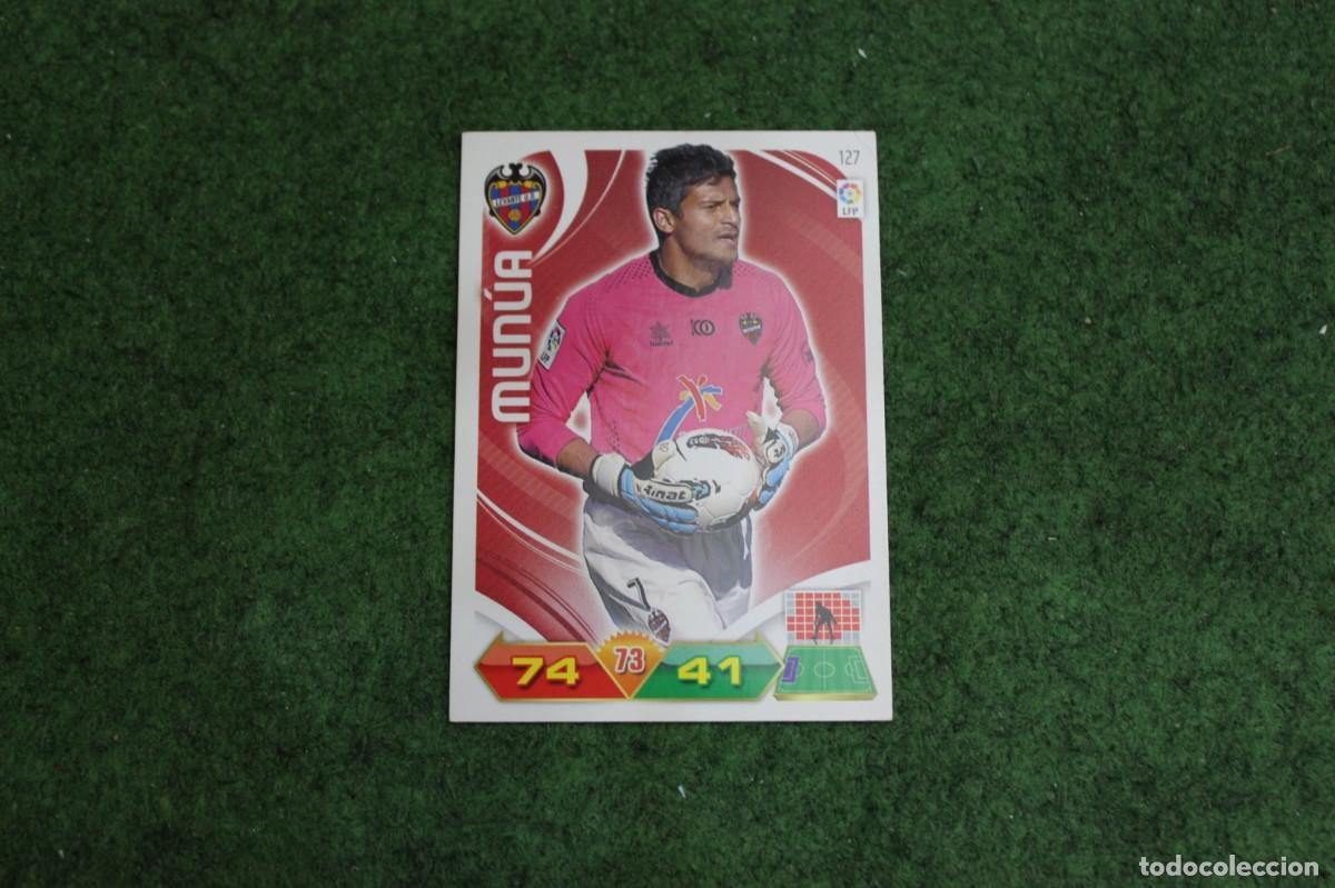 Cromos de f&uacute;tbol: 127 MUN&Uacute;A LEVANTE UD ADRENALYN XL 2011 2012 11 12 LALIGA SANTANDER