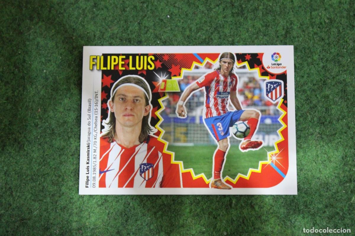 Cromos de f&uacute;tbol: 8 FILIPE LUIS ATL&Eacute;TICO DE MADRID LIGA ESTE 2018-19 2018 2019 18 19 LALIGA SANTANDER