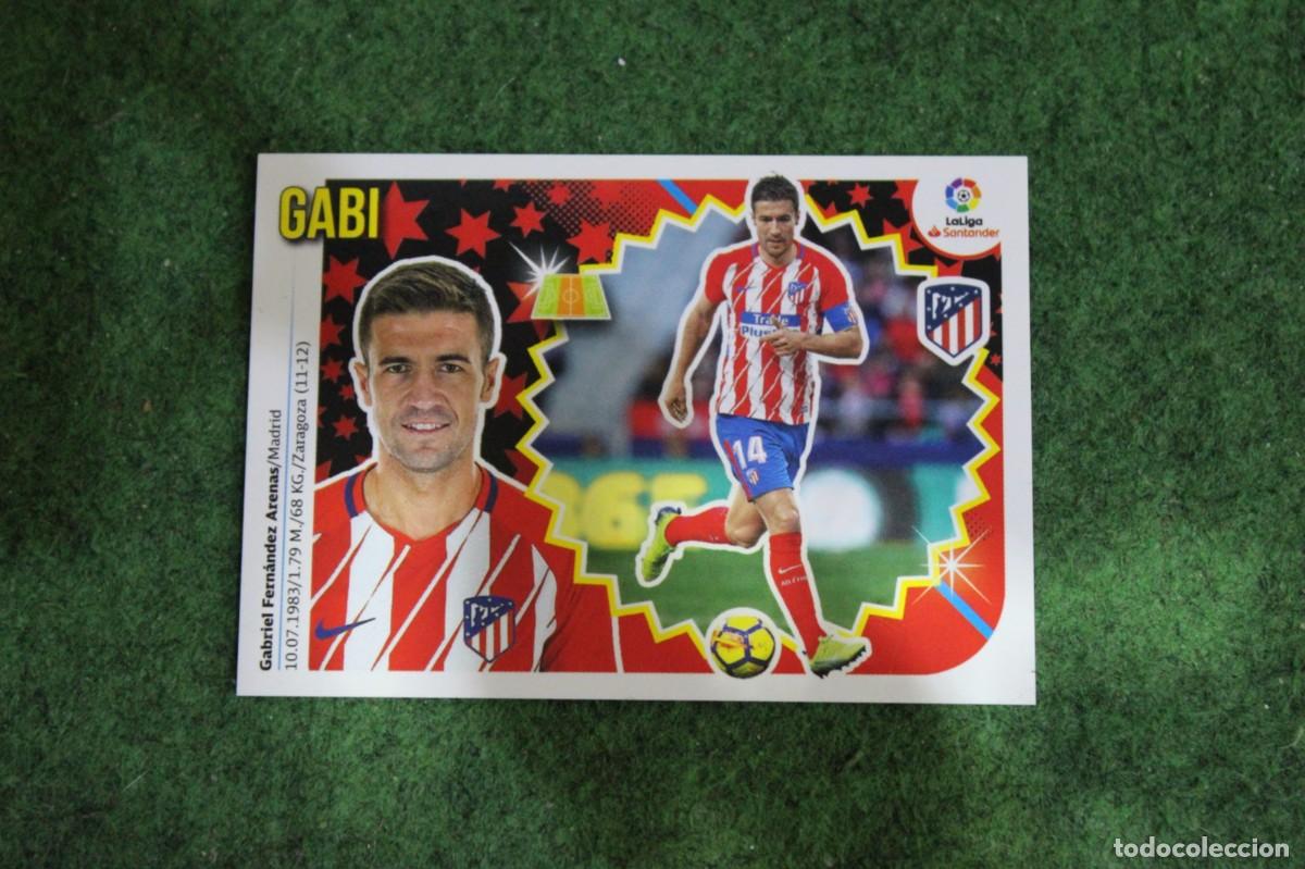 Cromos de f&uacute;tbol: 9 GABI ATL&Eacute;TICO DE MADRID LIGA ESTE 2018-19 2018 2019 18 19 LALIGA SANTANDER