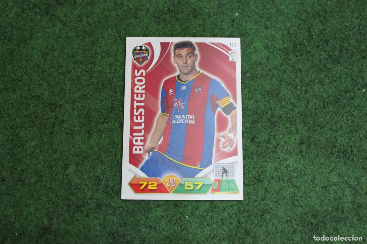 Cromos de f&uacute;tbol: 130 BALLESTEROS LEVANTE UD ADRENALYN XL 2011 2012 11 12 LALIGA SANTANDER