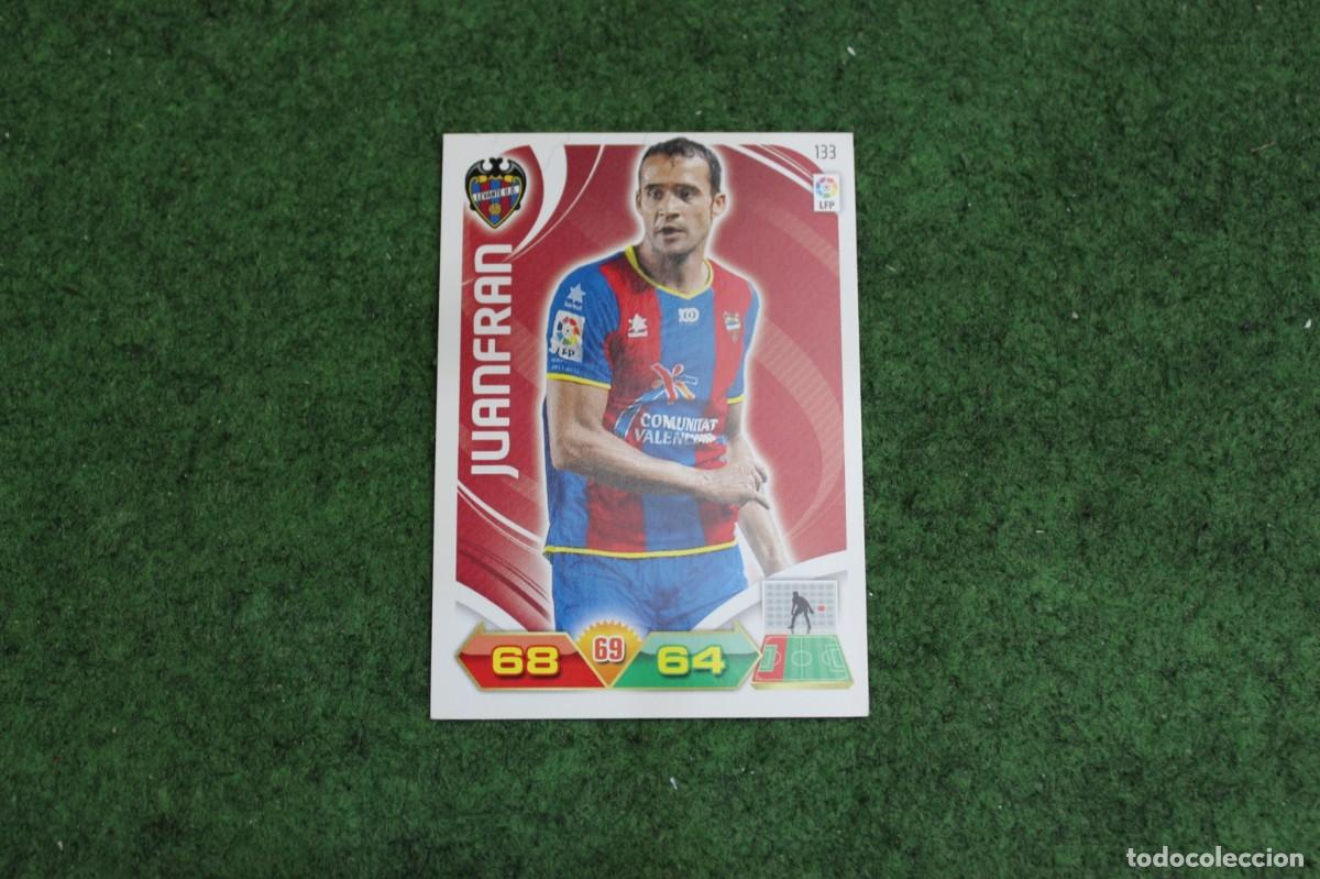 Cromos de f&uacute;tbol: 133 JUANFRAN LEVANTE UD ADRENALYN XL 2011 2012 11 12 LALIGA SANTANDER