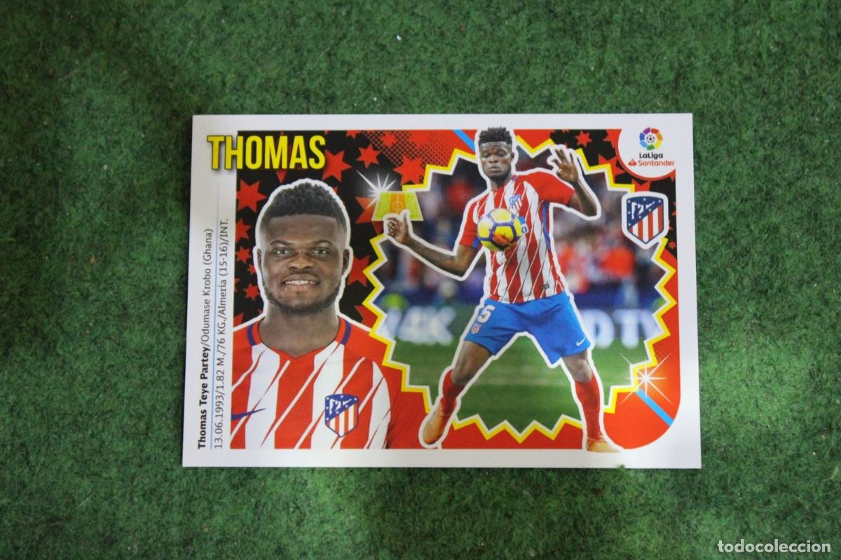 Cromos de f&uacute;tbol: 12 THOMAS ATL&Eacute;TICO DE MADRID LIGA ESTE 2018-19 2018 2019 18 19 LALIGA SANTANDER