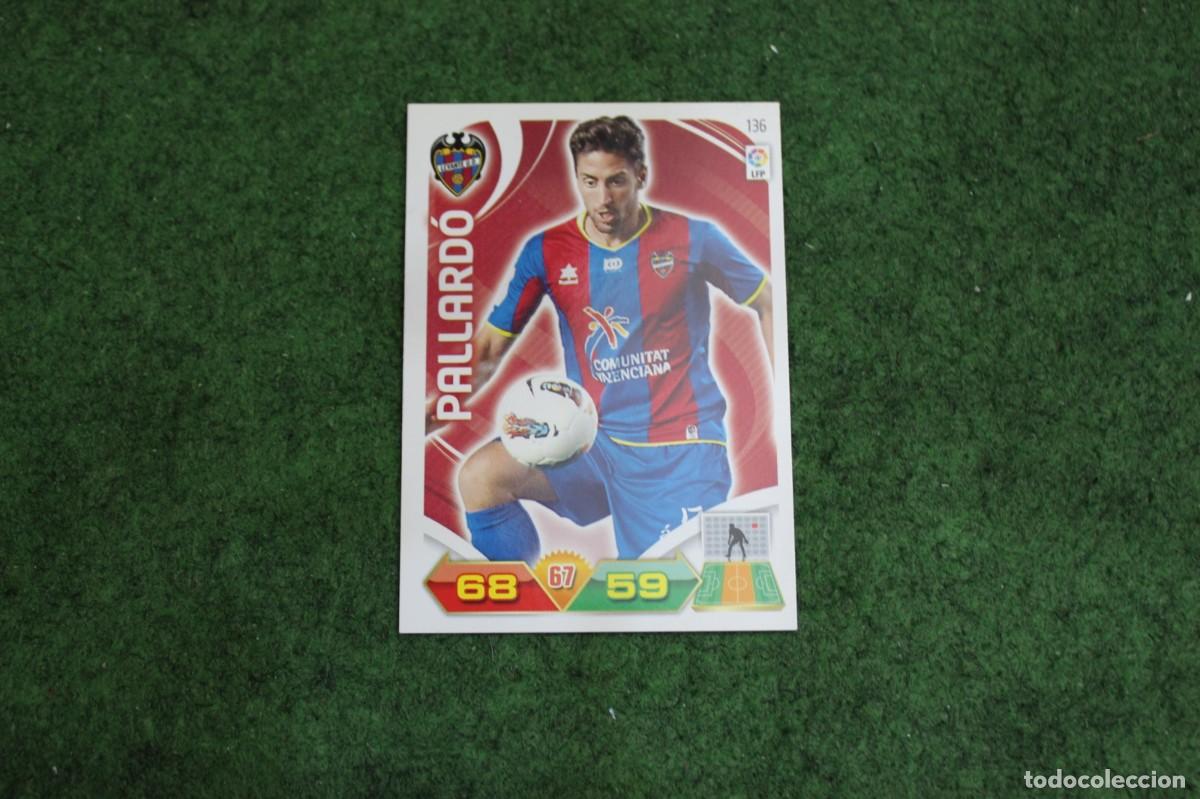 Cromos de f&uacute;tbol: 136 PALLARD&Oacute; LEVANTE UD ADRENALYN XL 2011 2012 11 12 LALIGA SANTANDER