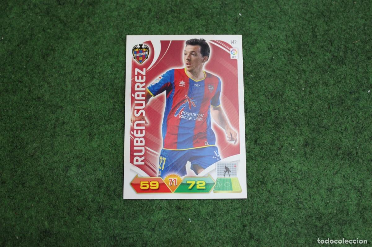 Cromos de f&uacute;tbol: 142 RUB&Eacute;N SU&Aacute;REZ LEVANTE UD ADRENALYN XL 2011 2012 11 12 LALIGA SANTANDER