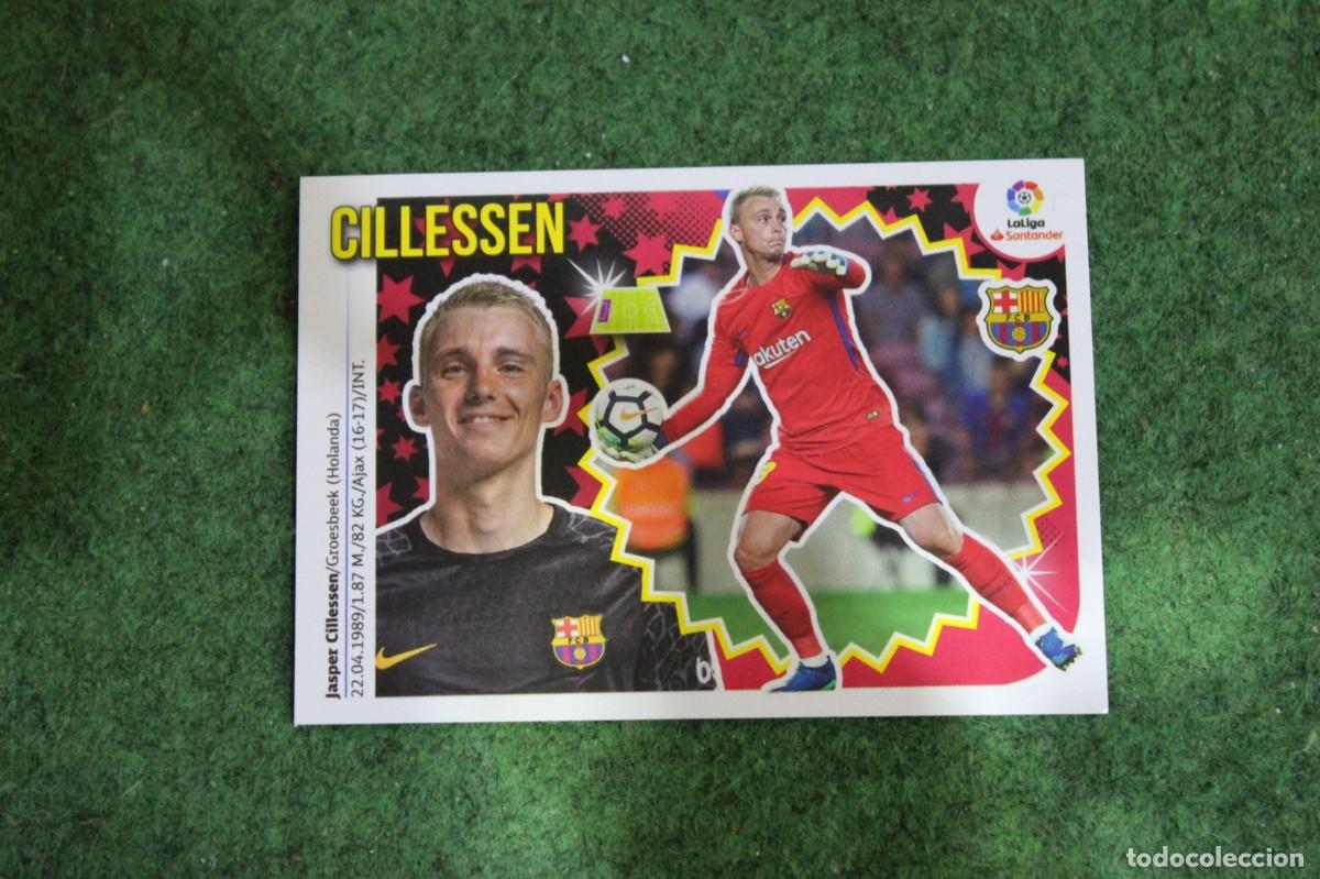 Cromos de f&uacute;tbol: 2 CILLESSEN FC BARCELONA LIGA ESTE 2018-19 2018 2019 18 19 LALIGA SANTANDER