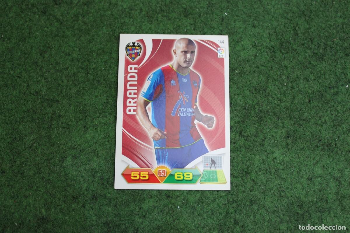 Cromos de f&uacute;tbol: 144 ARANDA LEVANTE UD ADRENALYN XL 2011 2012 11 12 LALIGA SANTANDER