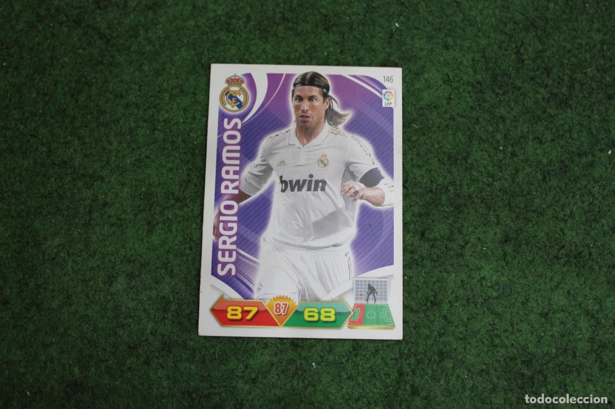 Cromos de f&uacute;tbol: 146 SERGIO RAMOS REAL MADRID ADRENALYN XL 2011 2012 11 12 LALIGA SANTANDER