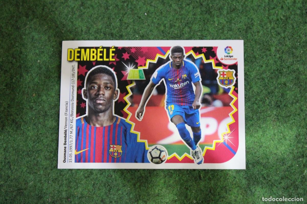 Cromos de f&uacute;tbol: 15A DEMB&Eacute;L&Eacute; FC BARCELONA LIGA ESTE 2018-19 2018 2019 18 19 LALIGA SANTANDER