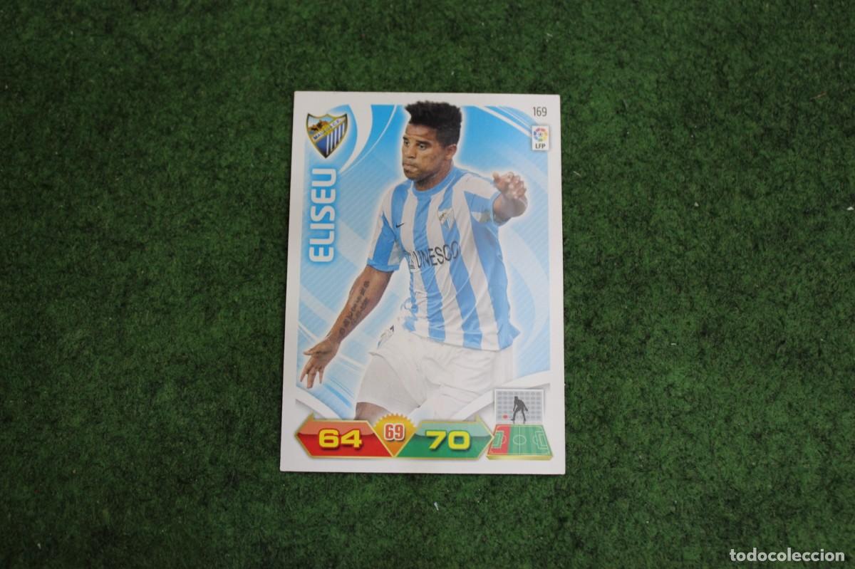 Cromos de f&uacute;tbol: 169 ELISEU M&Aacute;LAGA CF ADRENALYN XL 2011 2012 11 12 LALIGA SANTANDER