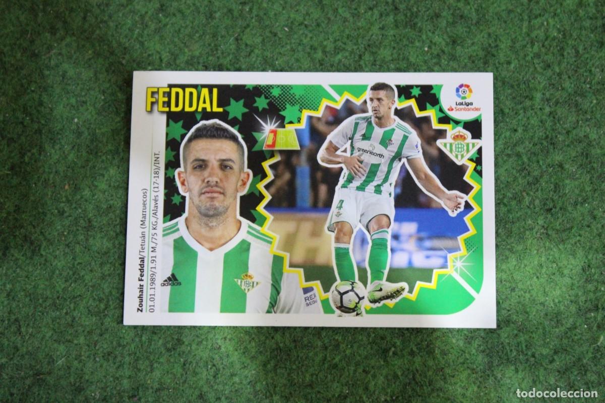 Cromos de f&uacute;tbol: 4 FEDDAL REAL BETIS LIGA ESTE 2018-19 2018 2019 18 19 LALIGA SANTANDER