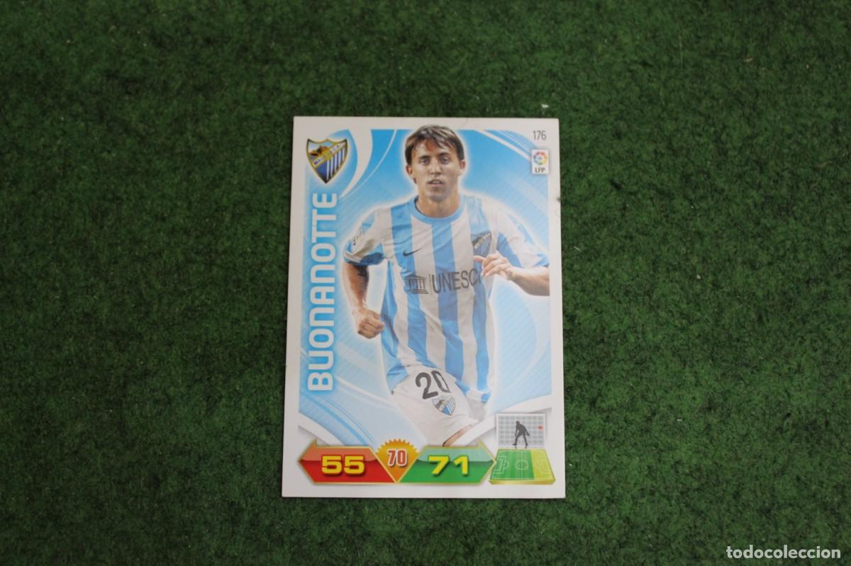 Cromos de f&uacute;tbol: 176 BUONANOTTE M&Aacute;LAGA CF ADRENALYN XL 2011 2012 11 12 LALIGA SANTANDER