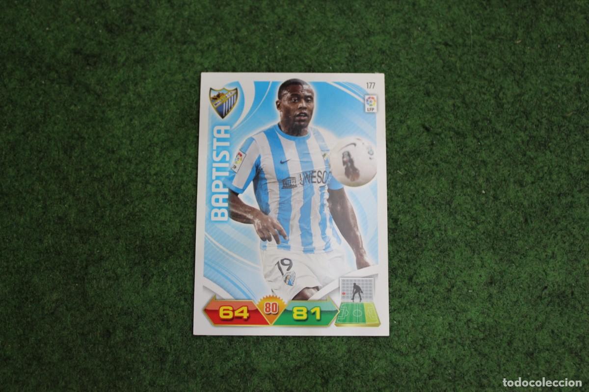 Cromos de f&uacute;tbol: 177 BAPTISTA M&Aacute;LAGA CF ADRENALYN XL 2011 2012 11 12 LALIGA SANTANDER