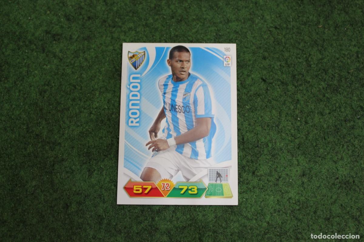 Cromos de f&uacute;tbol: 180 ROND&Oacute;N M&Aacute;LAGA CF ADRENALYN XL 2011 2012 11 12 LALIGA SANTANDER