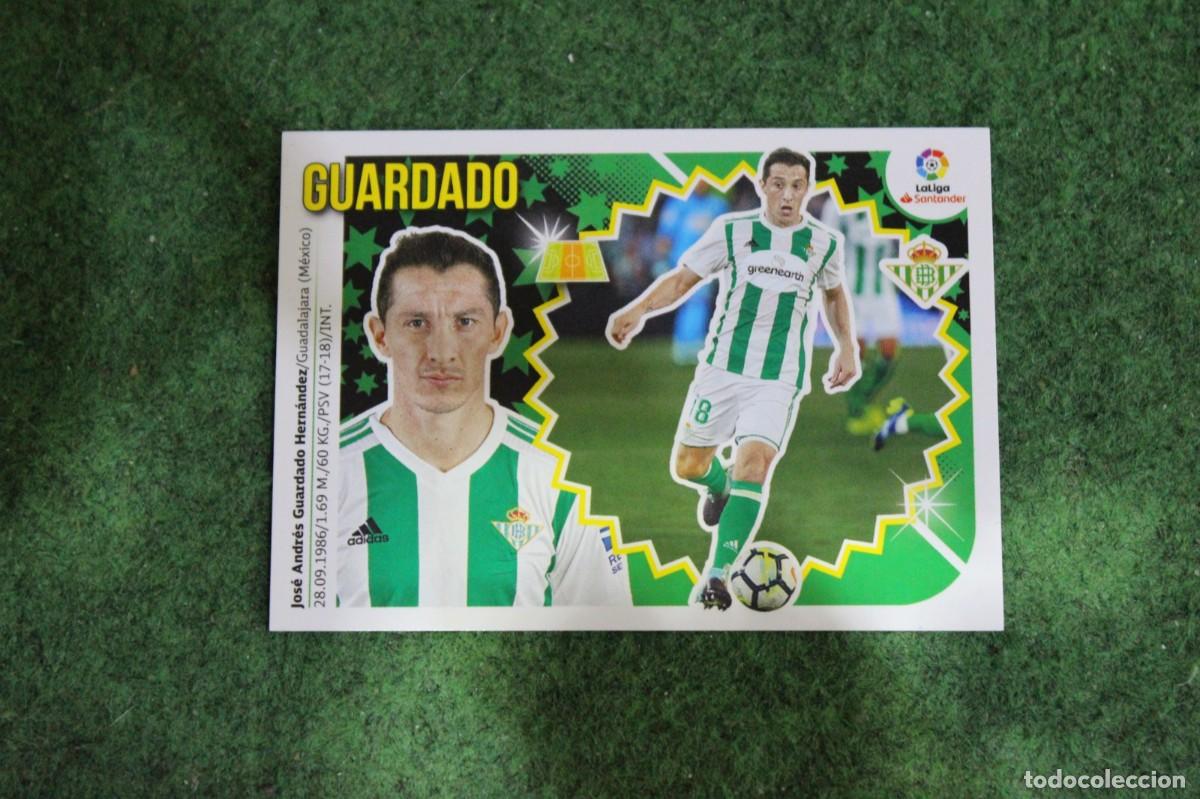 Cromos de f&uacute;tbol: 9 GUARDADO REAL BETIS LIGA ESTE 2018-19 2018 2019 18 19 LALIGA SANTANDER