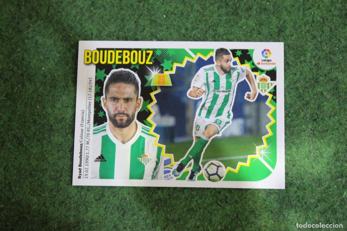 Cromos de f&uacute;tbol: 11B BOUDEBOUZ REAL BETIS LIGA ESTE 2018-19 2018 2019 18 19 LALIGA SANTANDER
