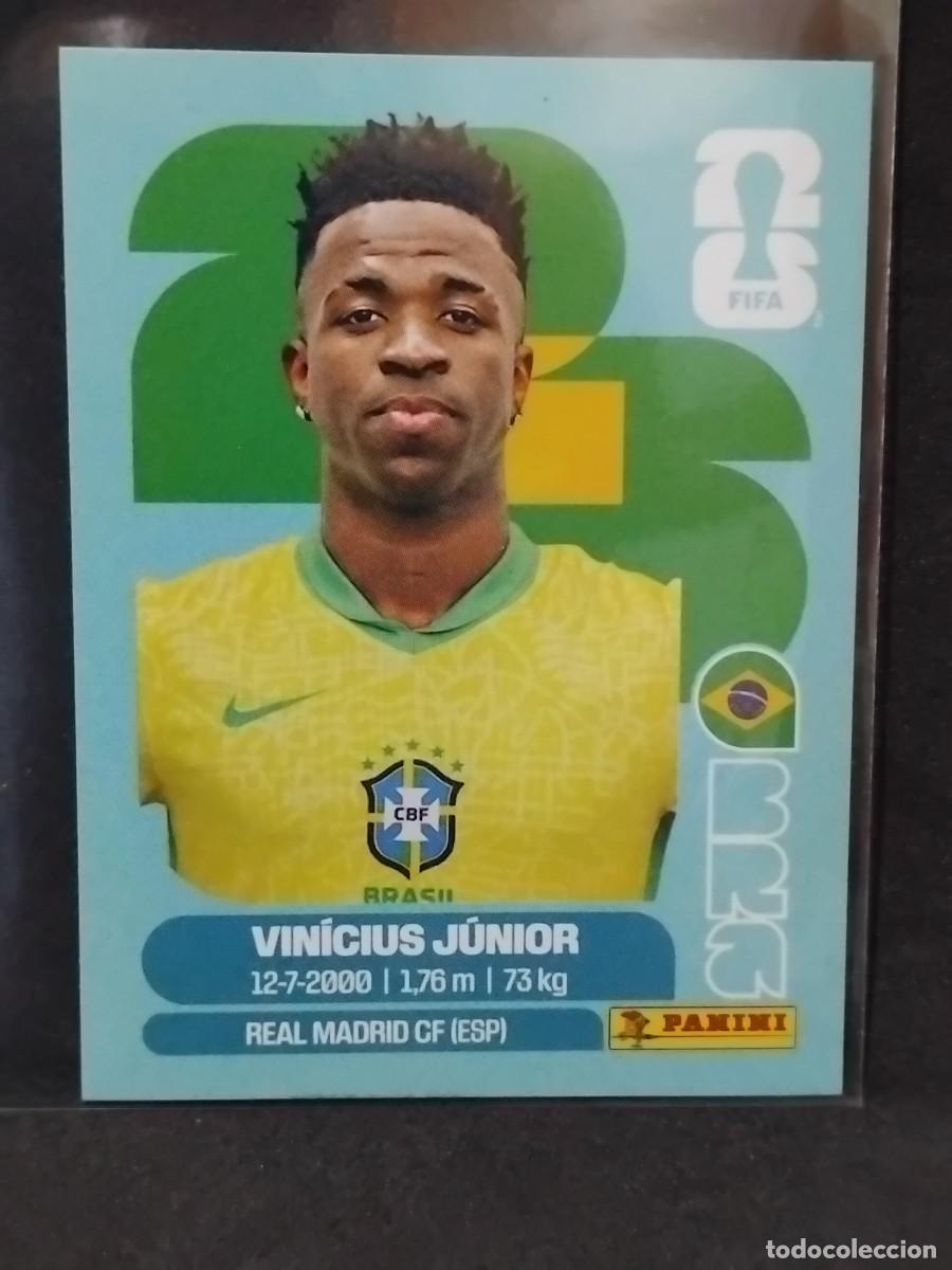 Cromos de f&uacute;tbol: VIN&Iacute;CIUS J&Uacute;NIOR BRA 14 - BRASIL - PANINI FIFA WORLD CUP 2026 - MUNDIAL 2026 STICKER WORLD CUP 26
