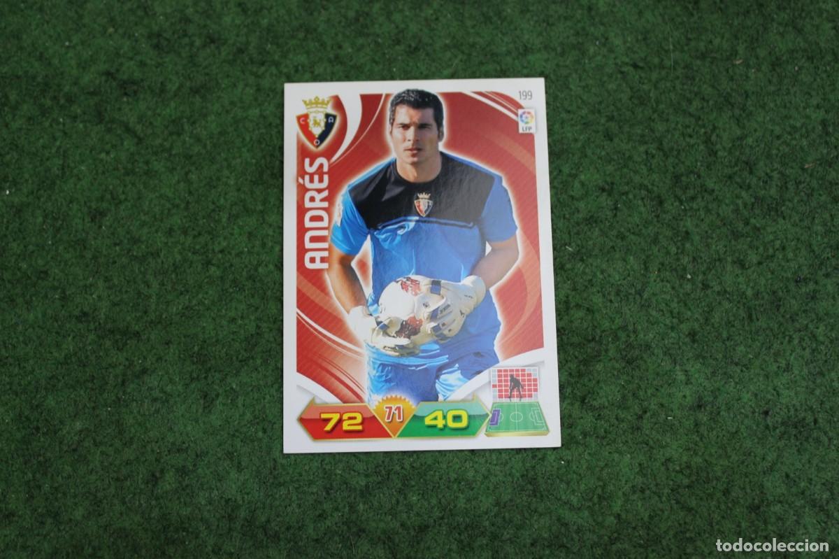 Figurine di Calcio: 199 ANDR&Eacute;S CA OSASUNA ADRENALYN XL 2011 2012 11 12 LALIGA SANTANDER