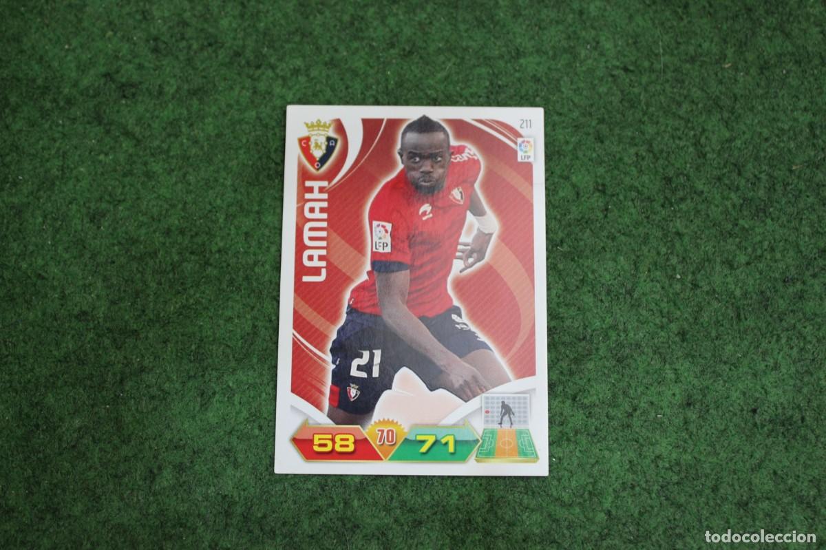 Figurine di Calcio: 211 LAMAH CA OSASUNA ADRENALYN XL 2011 2012 11 12 LALIGA SANTANDER
