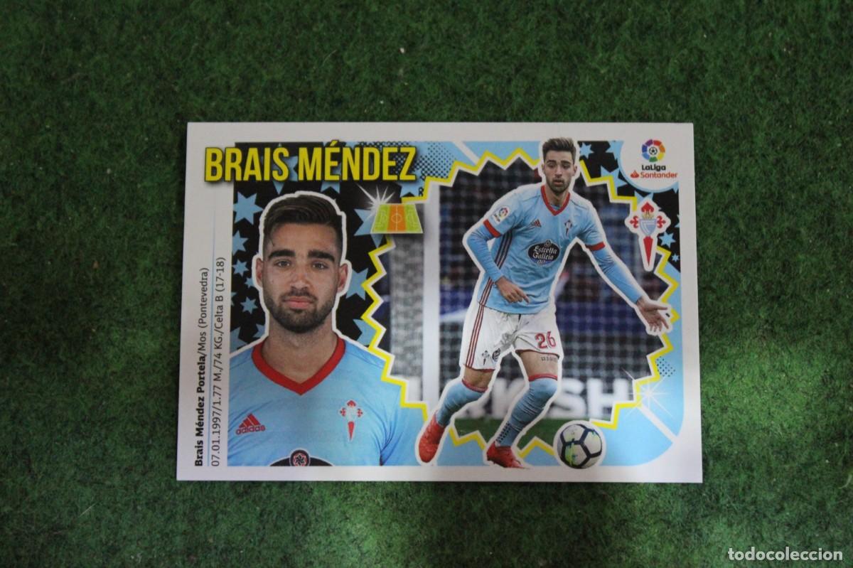 Cromos de f&uacute;tbol: 12B BRAIS M&Eacute;NDEZ RC CELTA LIGA ESTE 2018-19 2018 2019 18 19 LALIGA SANTANDER