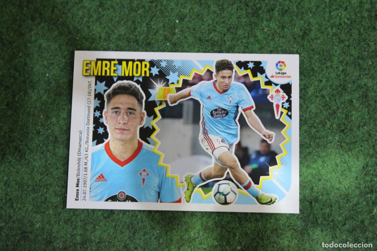Cromos de f&uacute;tbol: 13 EMRE MOR RC CELTA LIGA ESTE 2018-19 2018 2019 18 19 LALIGA SANTANDER