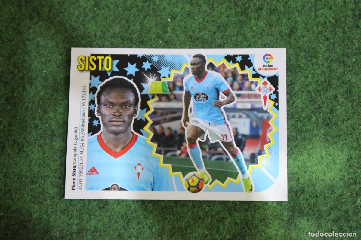 Cromos de f&uacute;tbol: 15 SISTO RC CELTA LIGA ESTE 2018-19 2018 2019 18 19 LALIGA SANTANDER