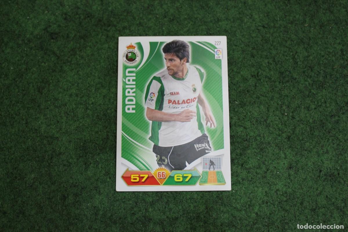 Cromos de f&uacute;tbol: 227 ADRI&Aacute;N RACING DE SANTANDER ADRENALYN XL 2011 2012 11 12 LALIGA SANTANDER
