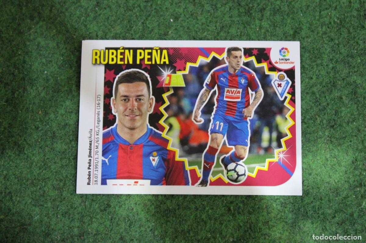 Cromos de f&uacute;tbol: 3 RUB&Eacute;N PE&Ntilde;A SD EIBAR LIGA ESTE 2018-19 2018 2019 18 19 LALIGA SANTANDER