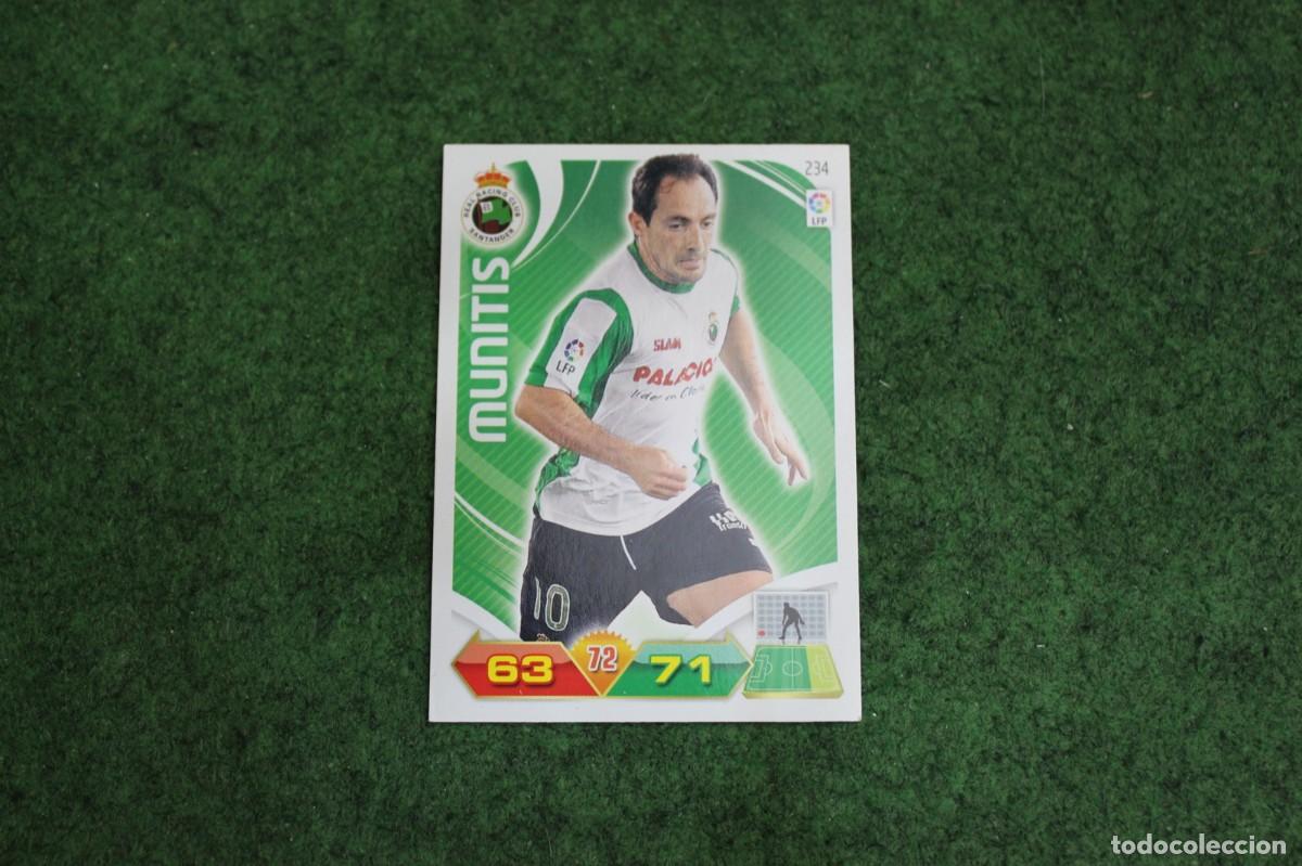 Cromos de f&uacute;tbol: 234 MUNITIS RACING DE SANTANDER ADRENALYN XL 2011 2012 11 12 LALIGA SANTANDER