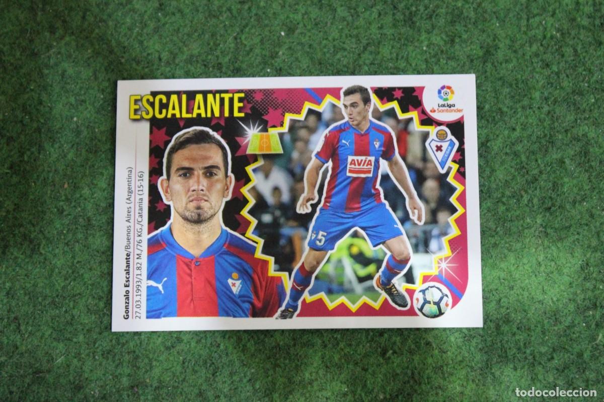 Cromos de Futebol: 8A ESCALANTE SD EIBAR LIGA ESTE 2018-19 2018 2019 18 19 LALIGA SANTANDER