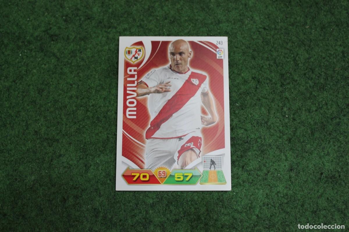Cromos de f&uacute;tbol: 243 MOVILLA RAYO VALLECANO ADRENALYN XL 2011 2012 11 12 LALIGA SANTANDER