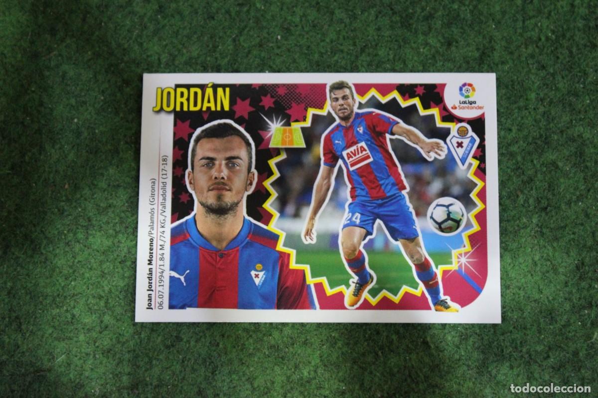 Cromos de f&uacute;tbol: 10 JORD&Aacute;N SD EIBAR LIGA ESTE 2018-19 2018 2019 18 19 LALIGA SANTANDER