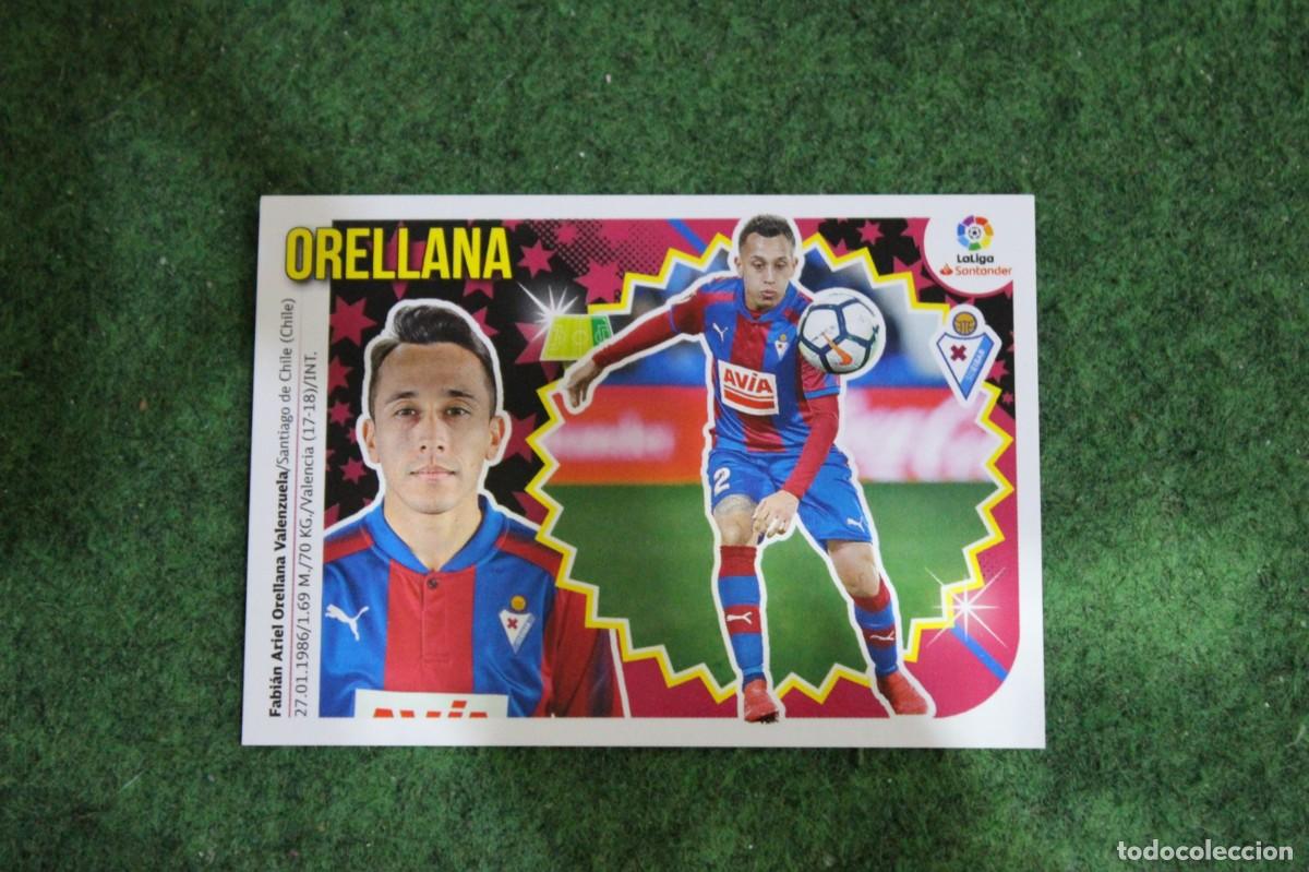 Cromos de f&uacute;tbol: 13 ORELLANA SD EIBAR LIGA ESTE 2018-19 2018 2019 18 19 LALIGA SANTANDER