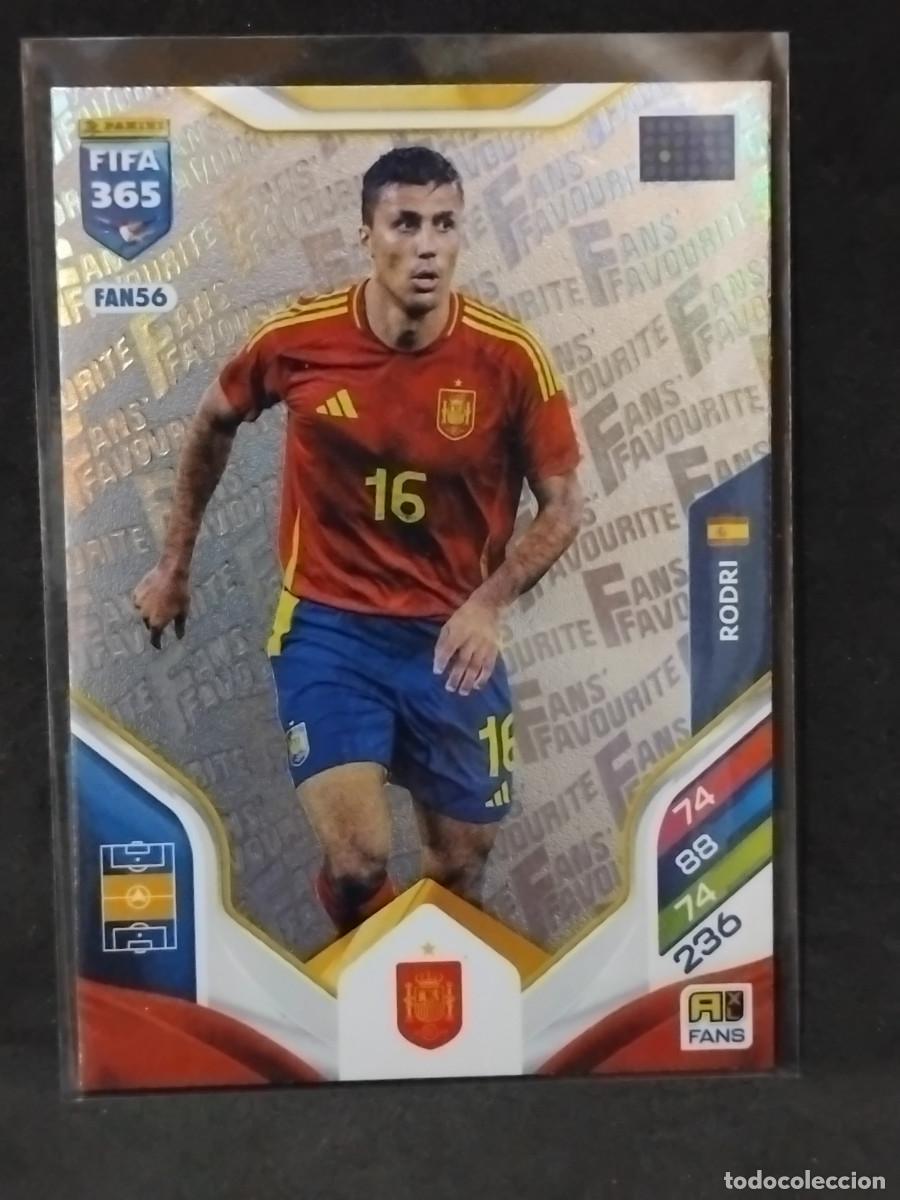 Cromos de f&uacute;tbol: RODRI FAN56 - ESPA&Ntilde;A - ADRENALYN XL FIFA 365 2025 2026 CROMOS FUTBOL 2025-26 25 26