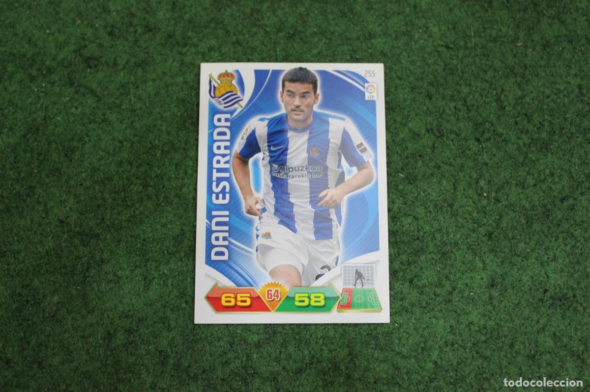 Cromos de f&uacute;tbol: 255 DANI ESTRADA REAL SOCIEDAD ADRENALYN XL 2011 2012 11 12 LALIGA SANTANDER