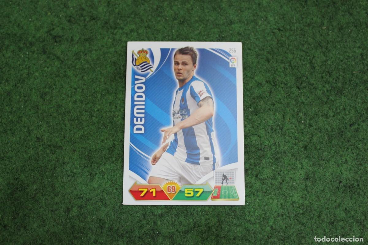 Cromos de f&uacute;tbol: 256 DEMIDOV REAL SOCIEDAD ADRENALYN XL 2011 2012 11 12 LALIGA SANTANDER