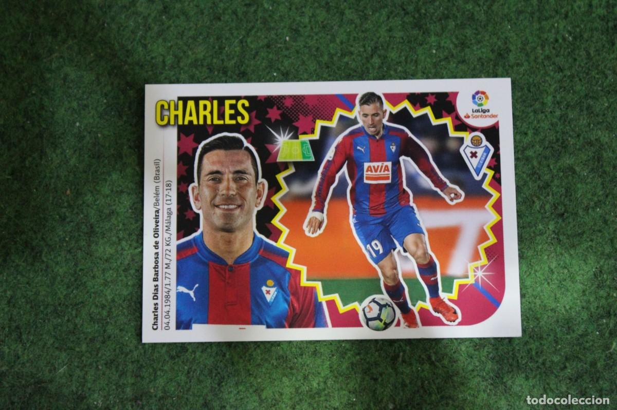 Cromos de f&uacute;tbol: 15 CHARLES SD EIBAR LIGA ESTE 2018-19 2018 2019 18 19 LALIGA SANTANDER
