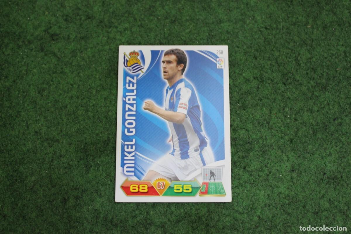 Cromos de f&uacute;tbol: 258 MIKEL GONZ&Aacute;LEZ REAL SOCIEDAD ADRENALYN XL 2011 2012 11 12 LALIGA SANTANDER