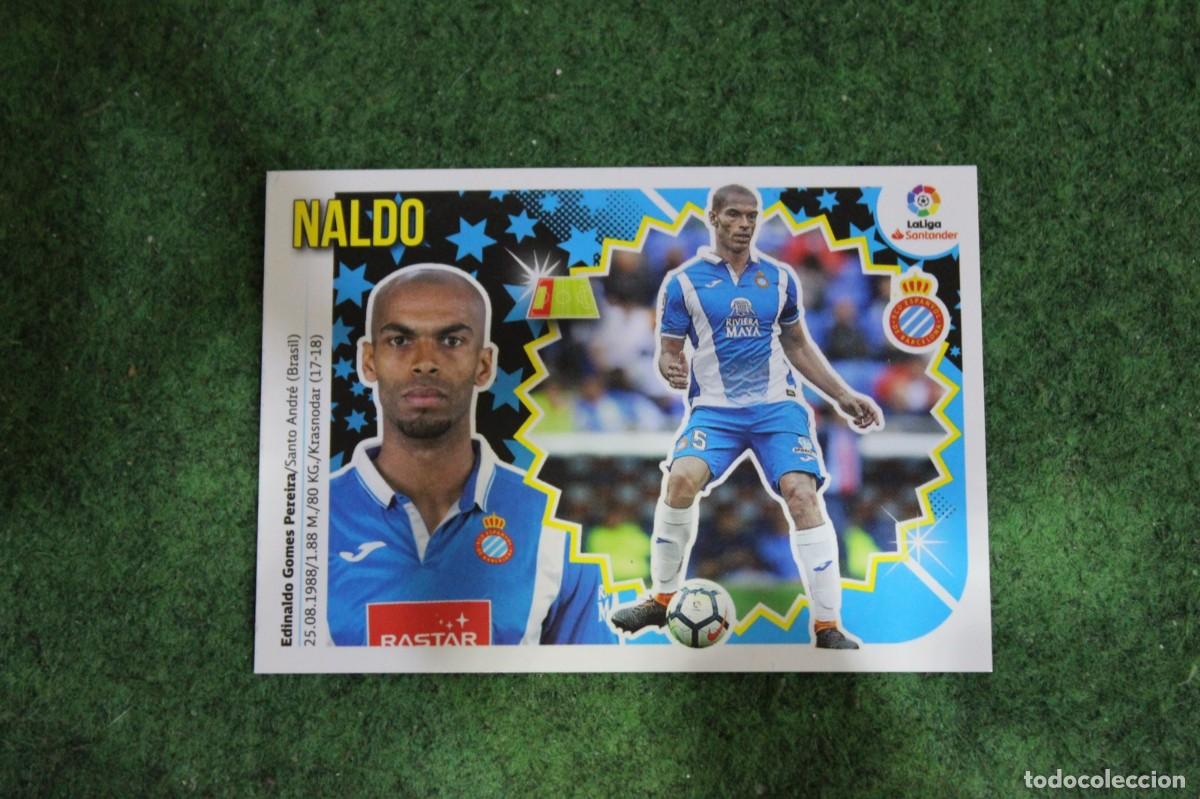 Figurine di Calcio: 5 NALDO RCD ESPANYOL LIGA ESTE 2018-19 2018 2019 18 19 LALIGA SANTANDER