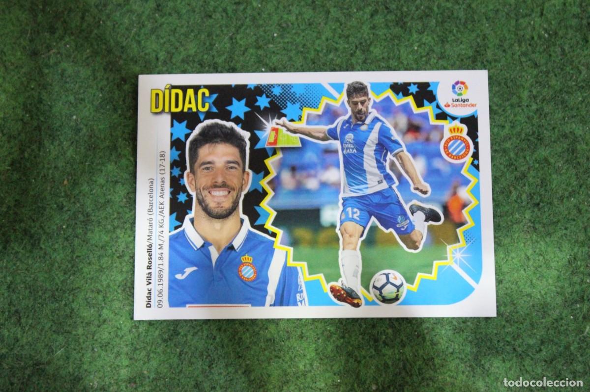 Football Stickers: 7B D&Iacute;DAC RCD ESPANYOL LIGA ESTE 2018-19 2018 2019 18 19 LALIGA SANTANDER