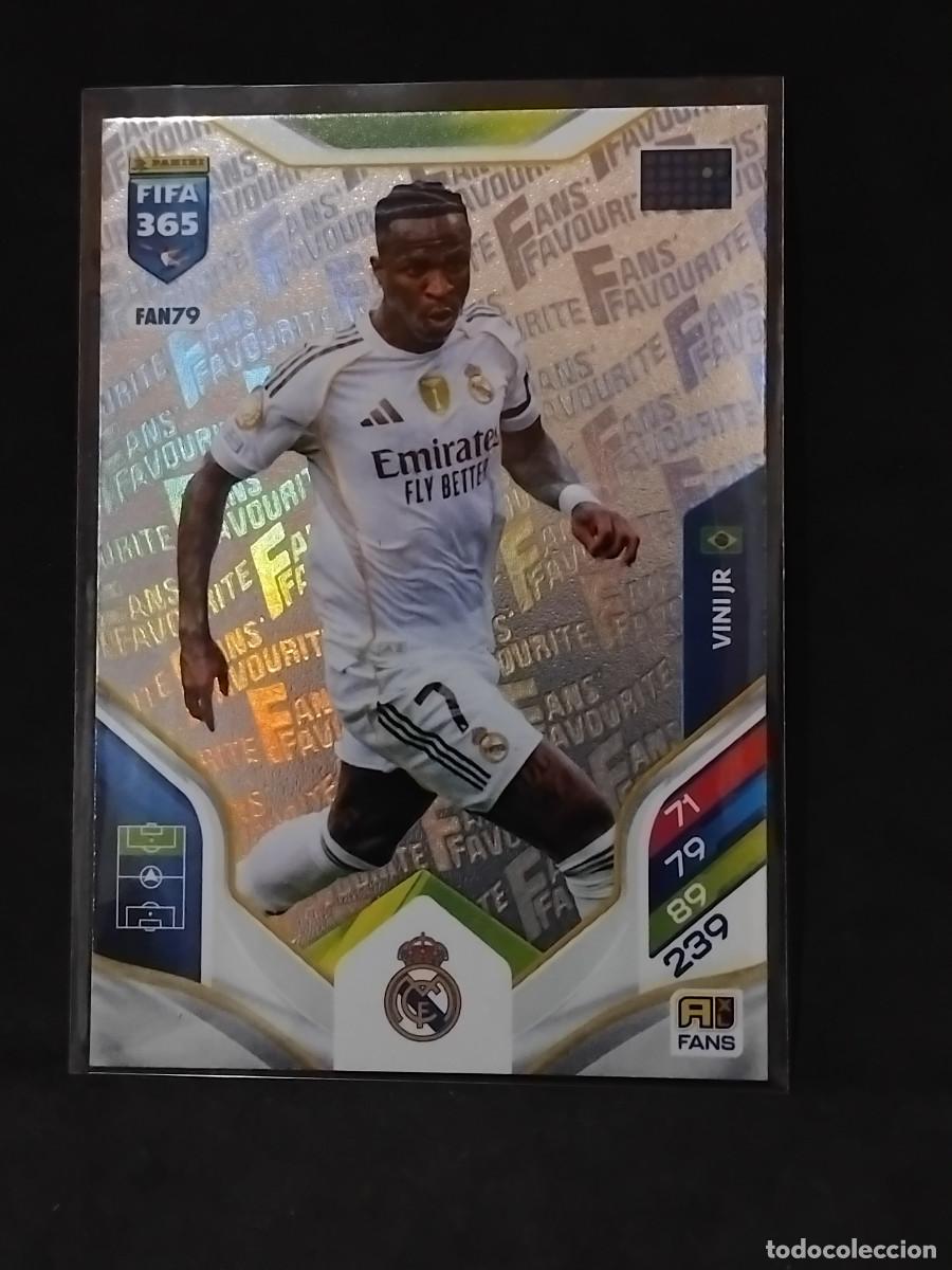 Cromos de f&uacute;tbol: VINI JR FAN79 - REAL MADRID - ADRENALYN XL FIFA 365 2025 2026 CROMOS FUTBOL 2025-26 25 26